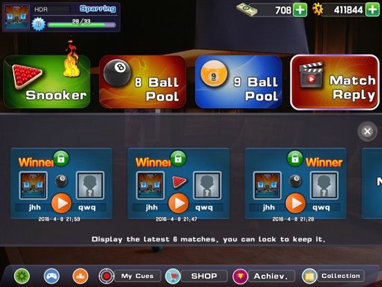 !Snooker!-World best online multiplayer snooker game game screenshot