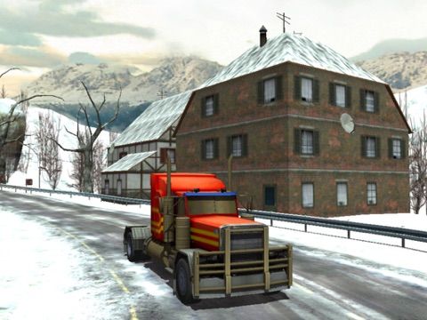 Snow Truck Rally game screenshot