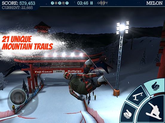 Snowboard Party game screenshot
