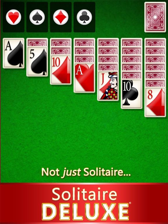 Solitaire Deluxe game screenshot