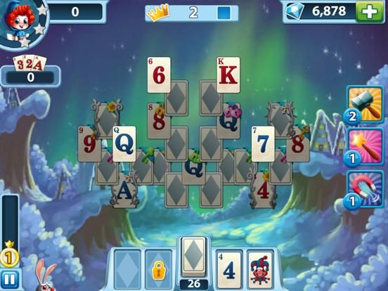 Solitaire in Wonderland game screenshot