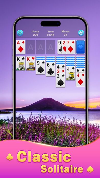 Solitaire Klondike. game screenshot