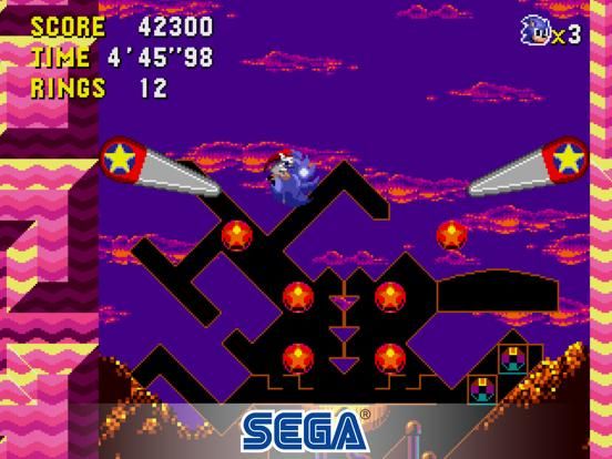 Sonic CD game screenshot
