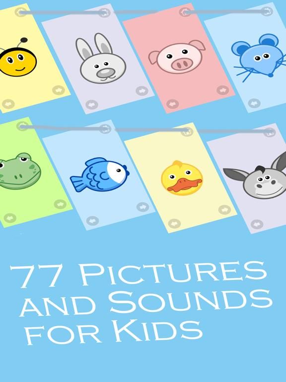 Sounds for kids toddlers babies game screenshot