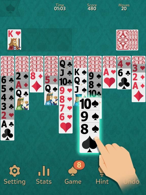 Spider Solitaire Kingdom