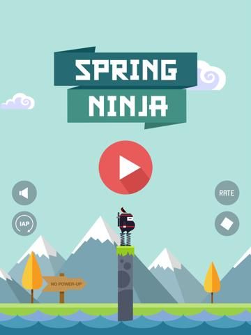 Spring Ninja game screenshot