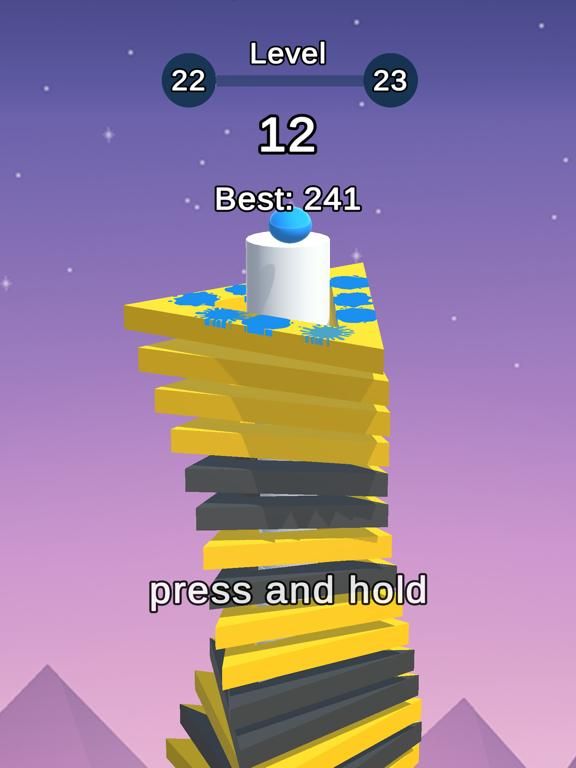 Stack Fall game screenshot
