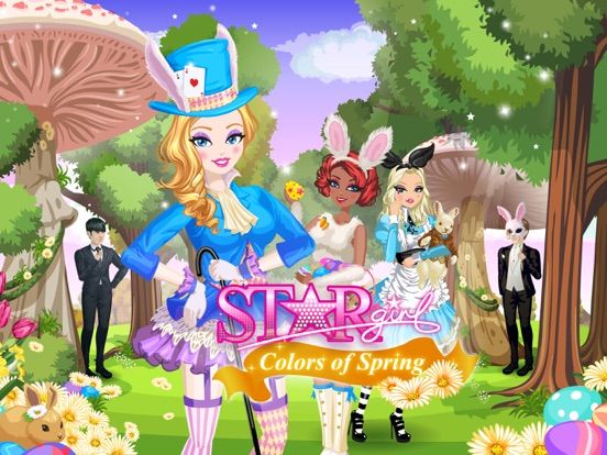 Star Girl: Colors of Spring game screenshot
