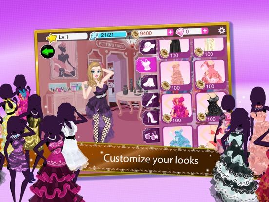 Star Girl: Moda Italia game screenshot