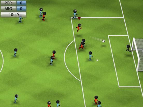 Stickman Soccer 2014 game screenshot