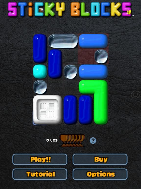 Sticky Blocks game screenshot