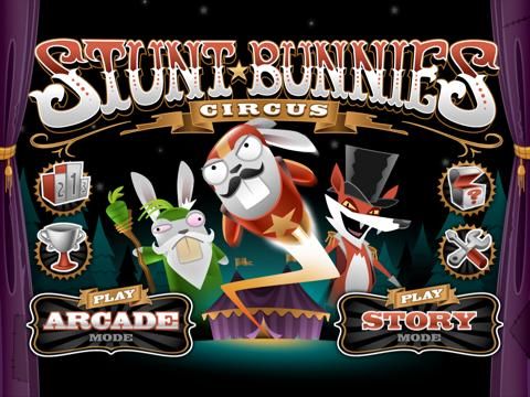 Stunt Bunnies Circus game screenshot