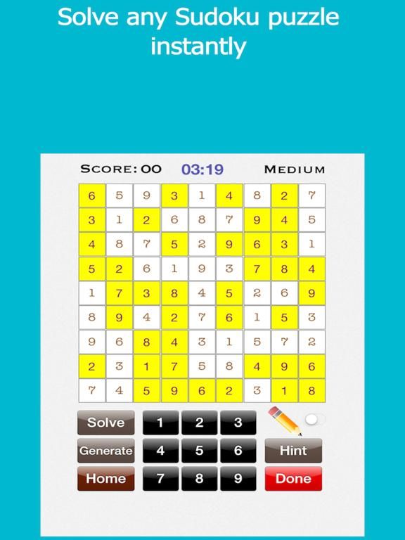 Sudoku! Full game screenshot