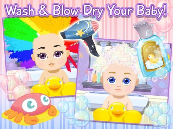 Sunnyville Baby Salon Kids Game