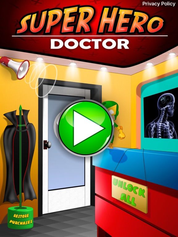 Super Hero Doctor game screenshot