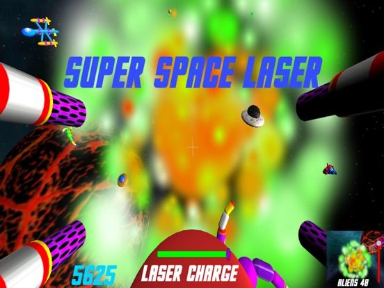 Super Space Laser Pro game screenshot