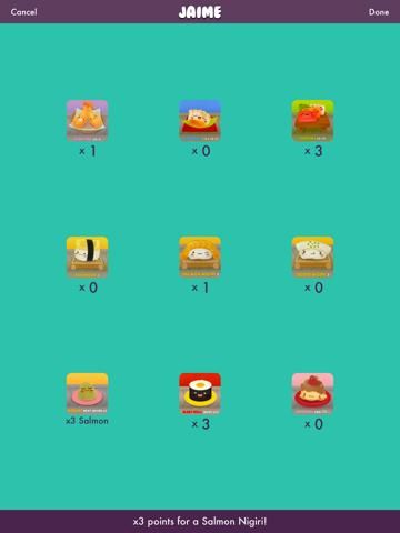 Sushi Go! Score Calculator