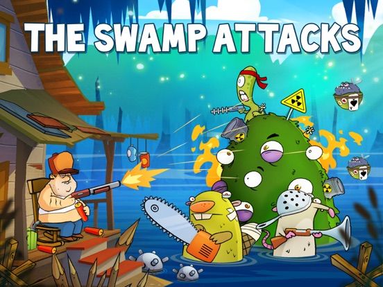 Swamp Attack game screenshot