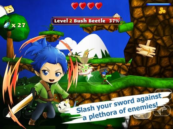 Swordigo game screenshot