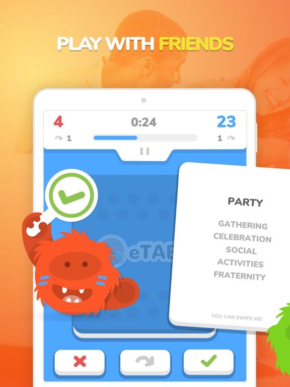 Tabu (Taboo) game screenshot