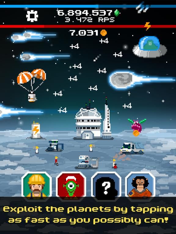 Tap Galaxy – Deep Space Mine game screenshot