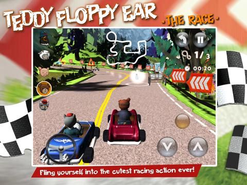 Teddy Floppy Ear: The Race game screenshot