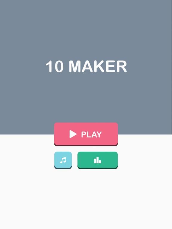 Ten Maker game screenshot
