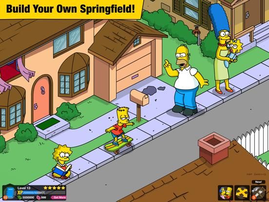 The Simpsons™: Tapped Out game screenshot