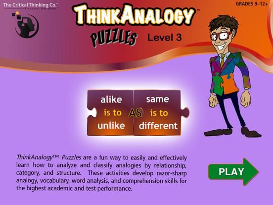 ThinkAnalogy™ Puzzles Level 3