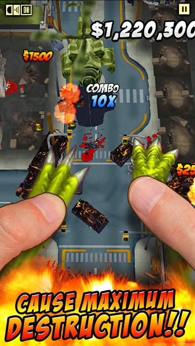 ThumbZilla game screenshot