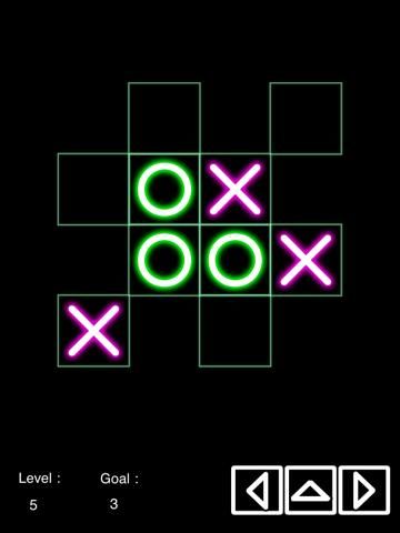 Tic Tac Toe NeO (120 Levels) game screenshot