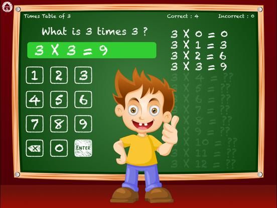 Times Tables For Kids: Practice & Test (Full Version) game screenshot