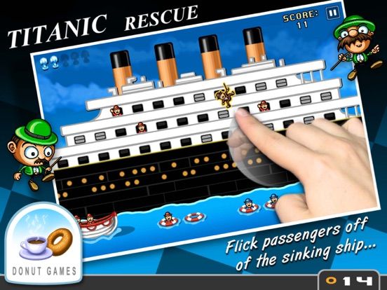 Titanic Rescue game screenshot