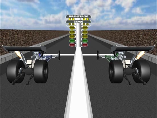 Top Fuel 3D Drag Racing Simulator game screenshot
