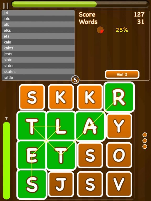 Top-Word game screenshot