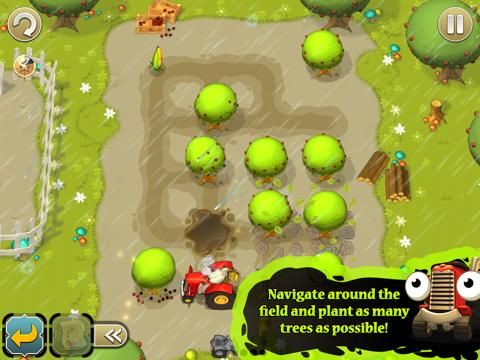 Tractor Trails game screenshot