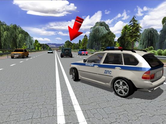 Traffic Cop Simulator 3D game screenshot