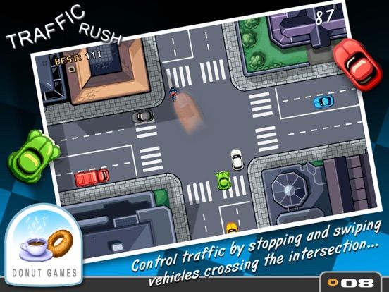 Traffic Rush game screenshot