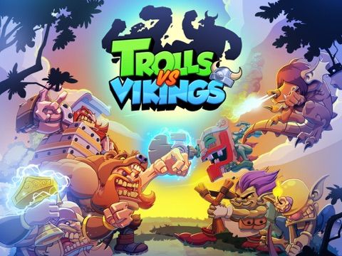 Trolls vs Vikings game screenshot