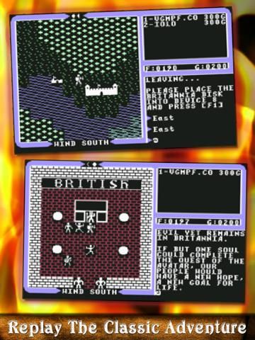 Ultima IV: C64 game screenshot