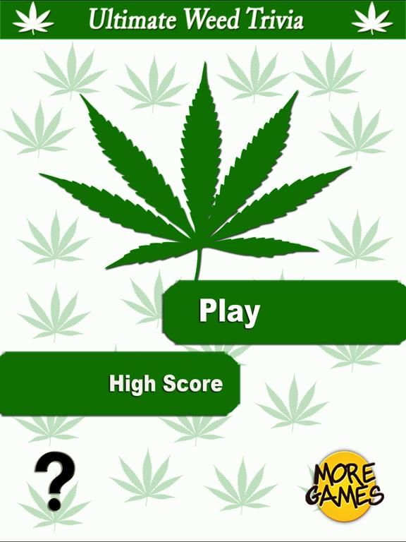 Ultimate Weed Trivia game screenshot