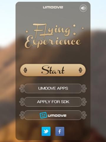 Umoove Experience: The 3D Face & Eye Tracking Flying Game game screenshot