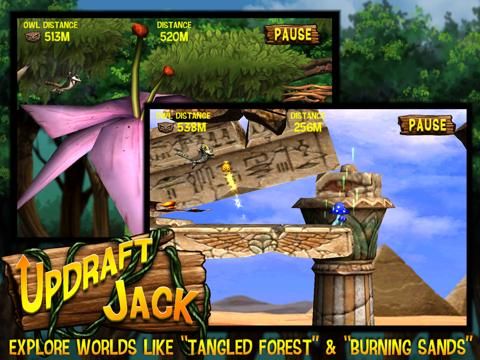 Updraft Jack game screenshot