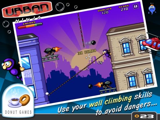 Urban Ninja game screenshot