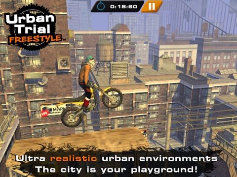 Urban Trial Freestyle game screenshot