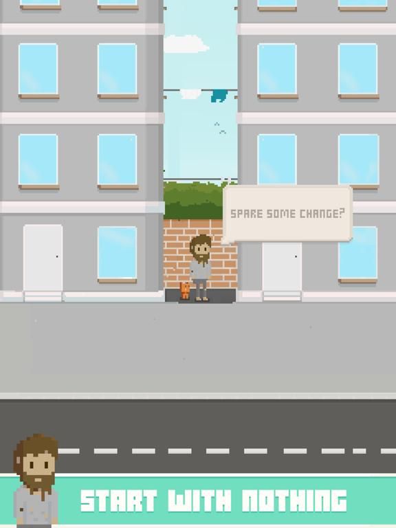 Virtual Beggar game screenshot