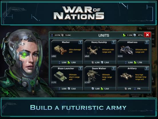 War of Nations game screenshot
