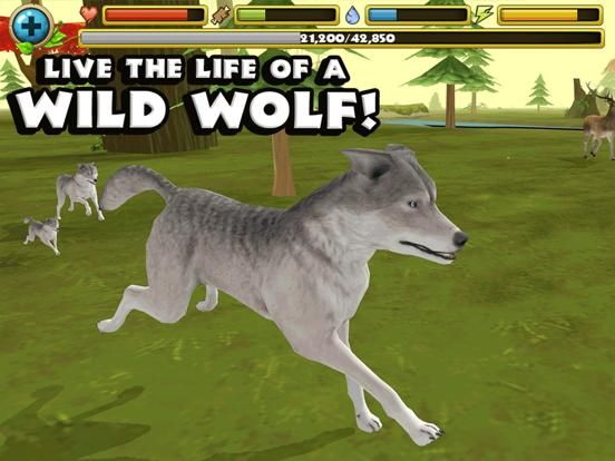Wildlife Simulator: Wolf game screenshot