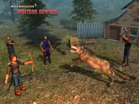 Wolf Simulator 2 : Hunters Beware game screenshot