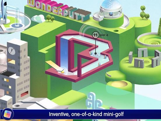 Wonderputt game screenshot